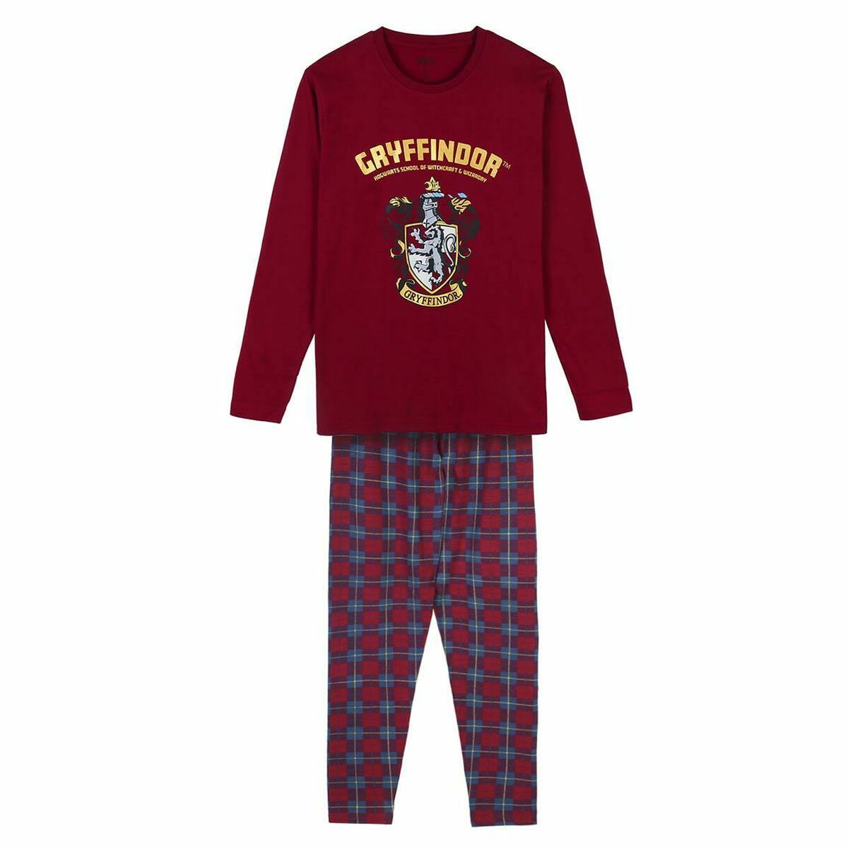 Piżama Harry Potter Czerwony